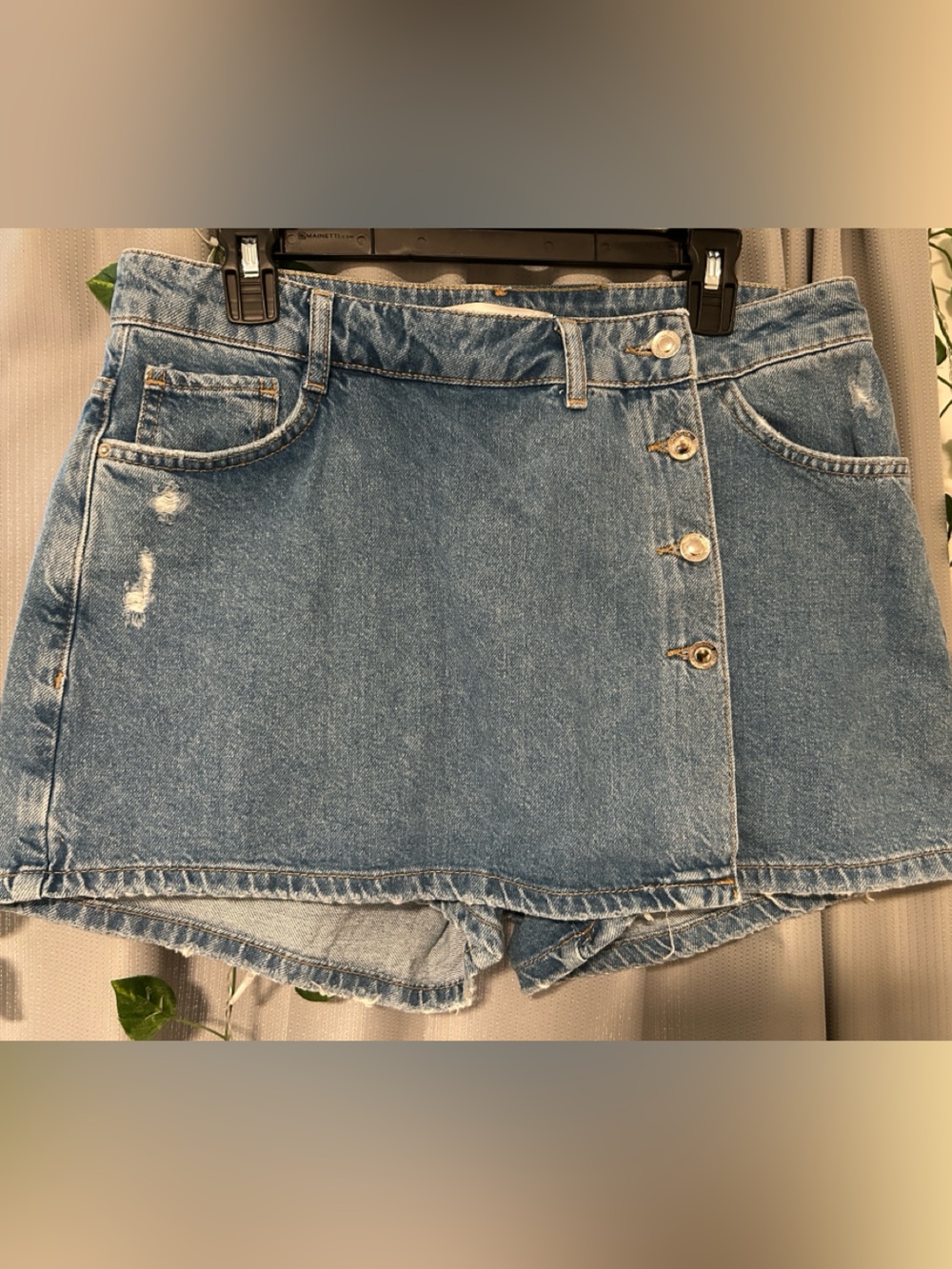 Zara denim skort